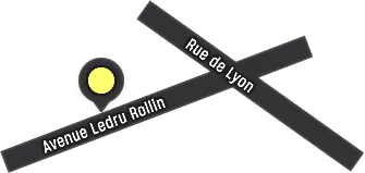 Map Bastille