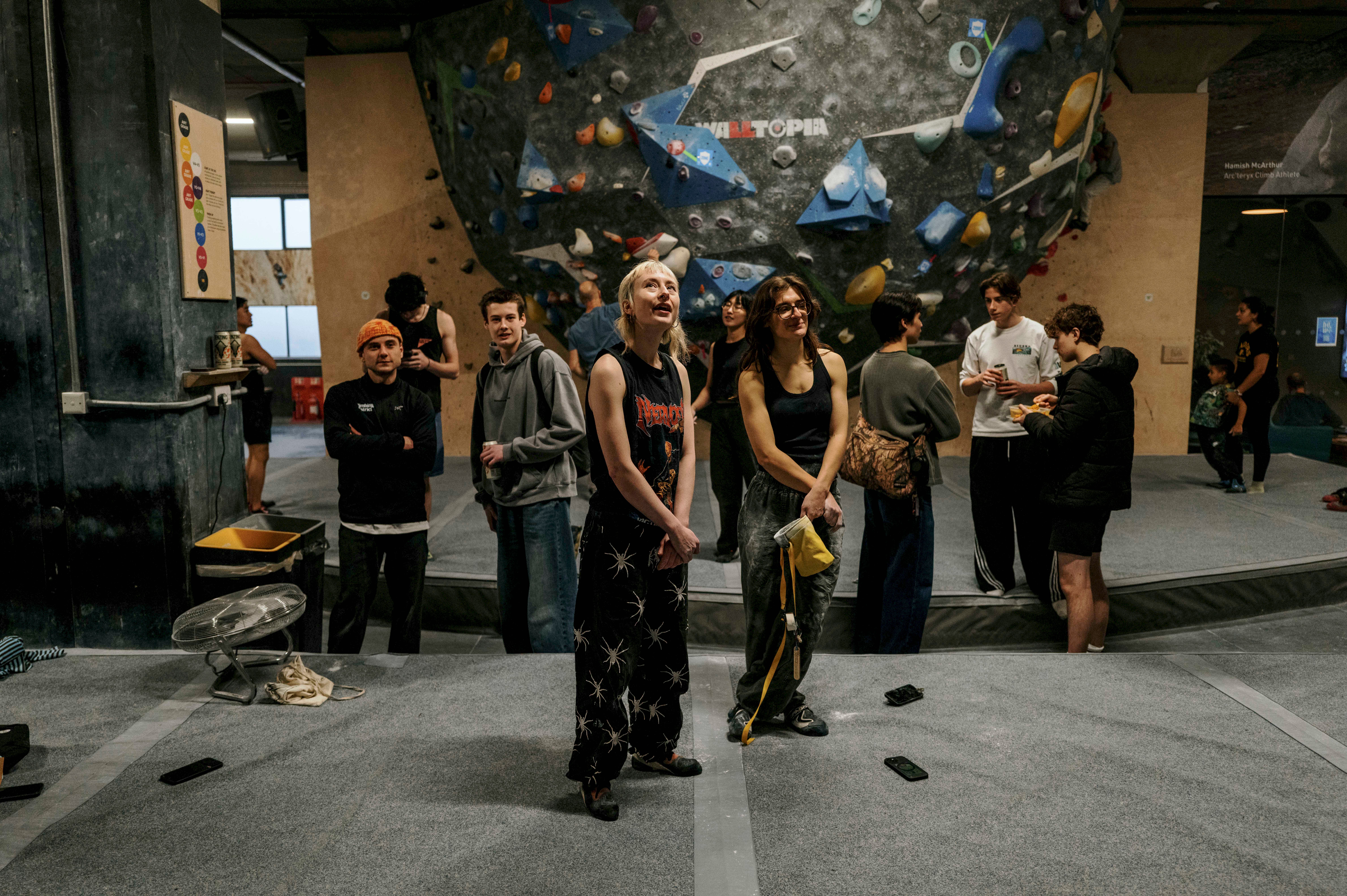 Climbing District London Group of Climbers